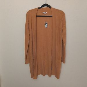 New Mustard colored Cardigan